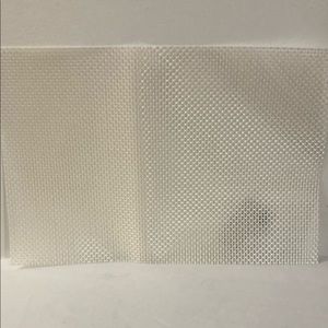 3PK Beige open  Square design placemats. Size 17.72x11.81in(45x30cm)